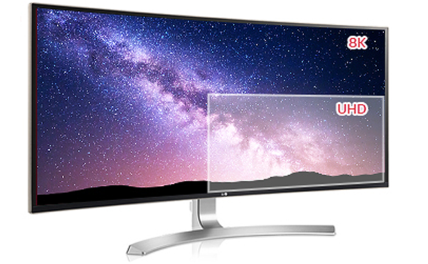 Ultra-high-definition display that captures fine details